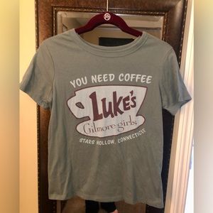 LUKE’S CAFE TSHIRT SIZE SMALL. LIKE NEW